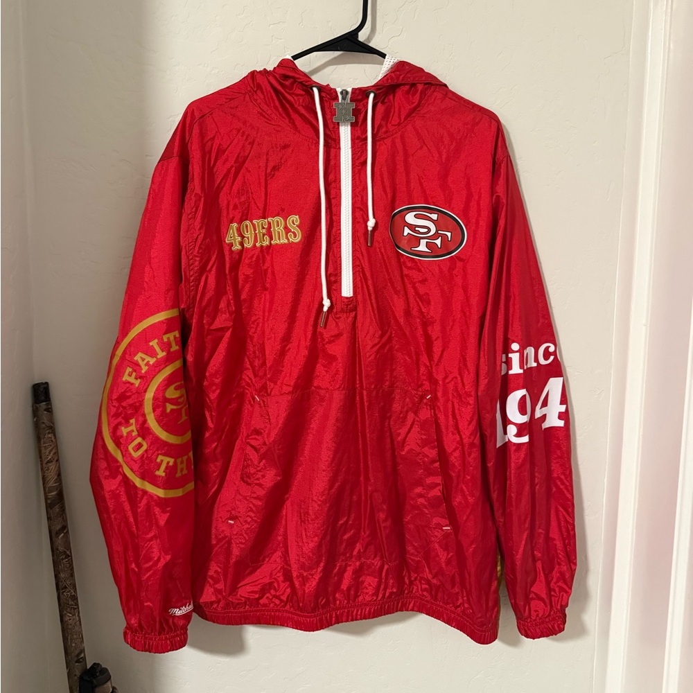 Mitchell & Ness San Francisco 49ers Vintage Windbreaker